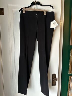Amanda + Chelsea Classic Black Women's Dress Pants size 10 NWT